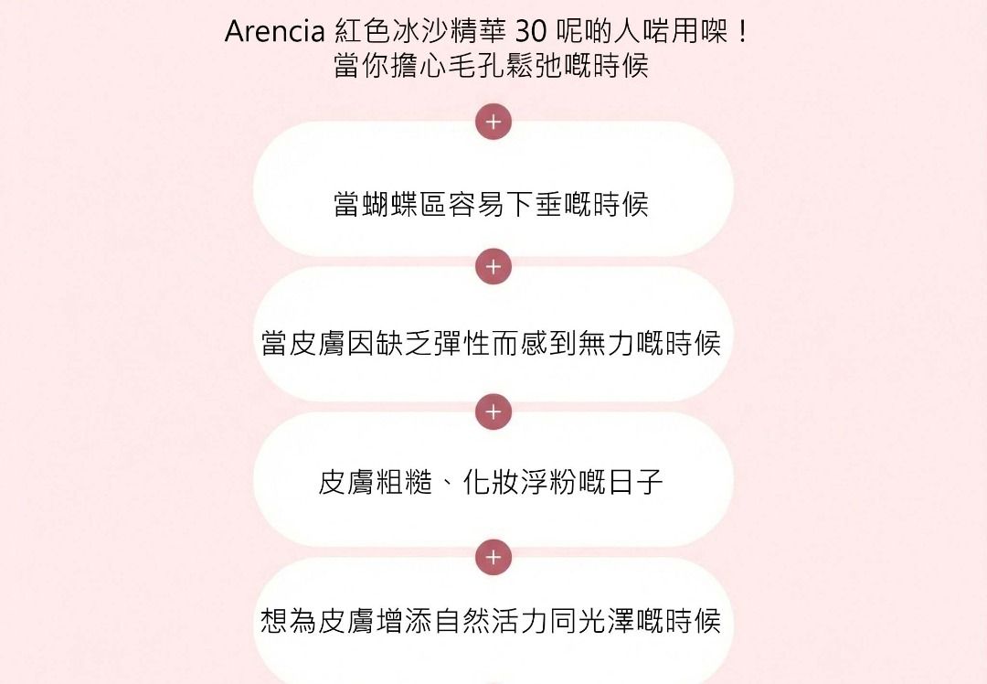 Arencia✨現貨✨Korean Arencia Red smoothe Serum 30ml