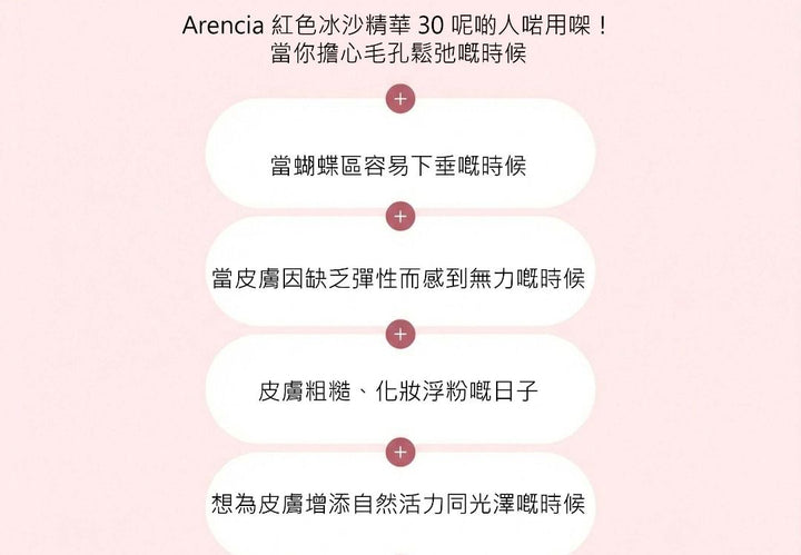 Arencia✨現貨✨Korean Arencia Red smoothe Serum 30ml