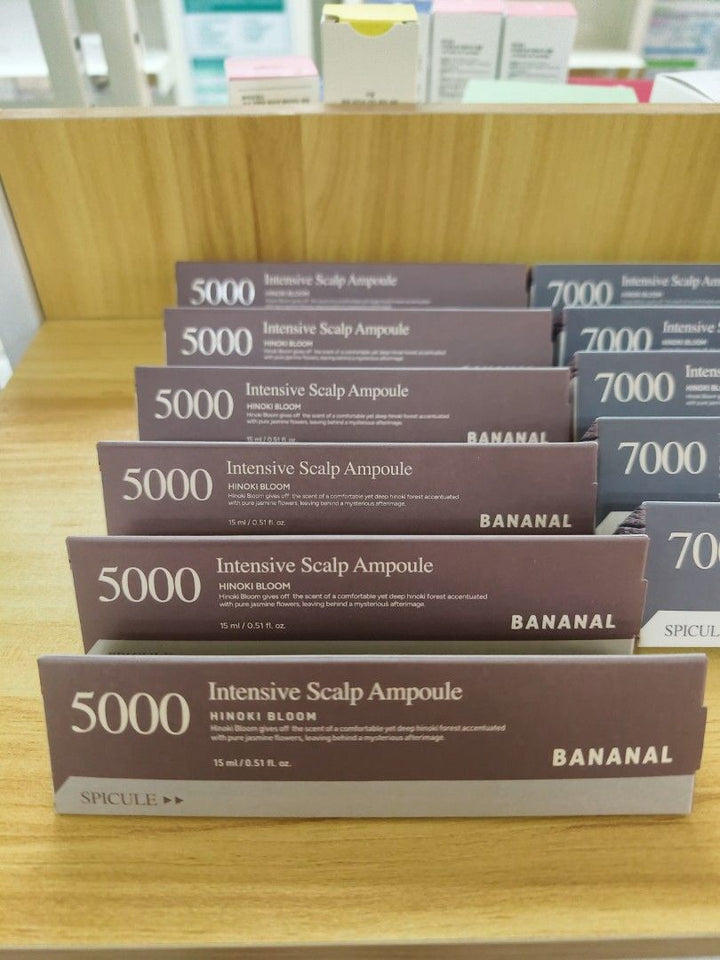 BANANAL Intensive Scalp Ampoule 5000 7000 15ml 韓國 原廠正貨