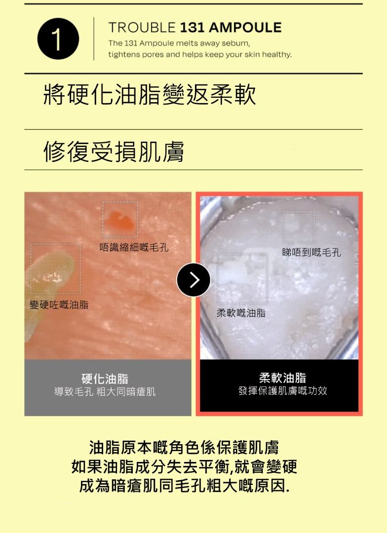 Celladix trouble Sebum Rebalancing 131 Ampoule 韓國 原廠正貨