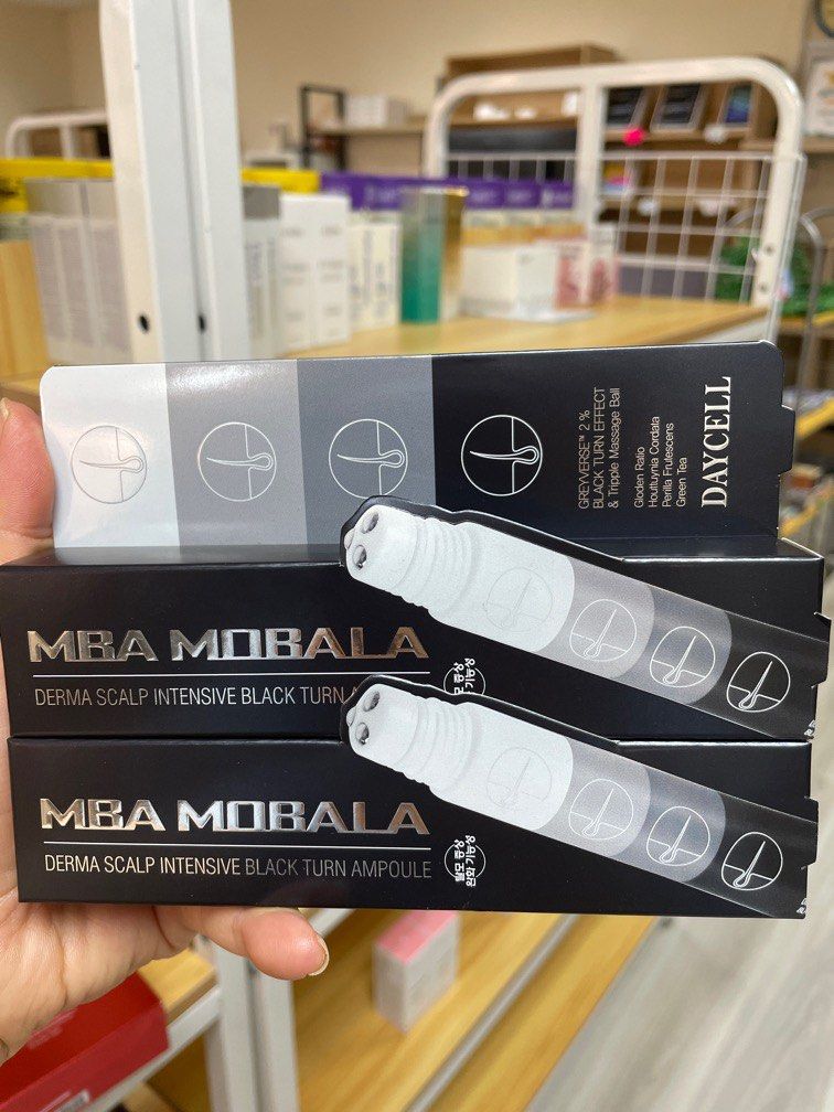 DAYCELL MBA MOBALA DERMA SCALP INTENSIVE BLACK TURN AMPOULE