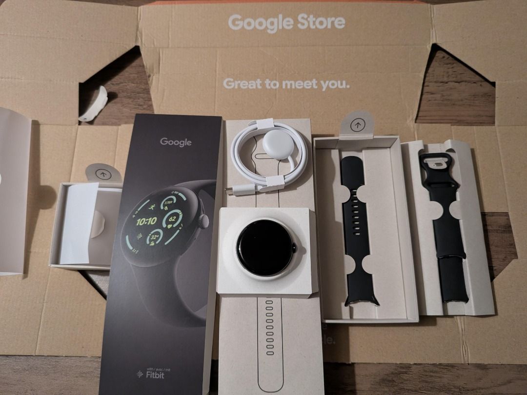 Google Pixel Watch 3 智能手錶 45mm (藍牙/Wi-Fi) 國際版 全新 未開封