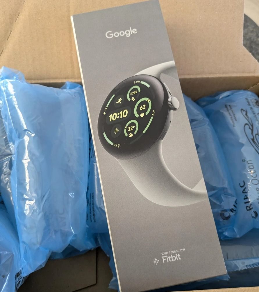 Google Pixel Watch 3 智能手錶 45mm (藍牙/Wi-Fi) 國際版 全新 未開封