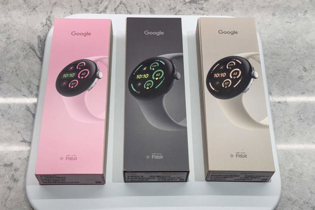 Google Pixel Watch 3 智能手錶 45mm (藍牙/Wi-Fi) 國際版 全新 未開封