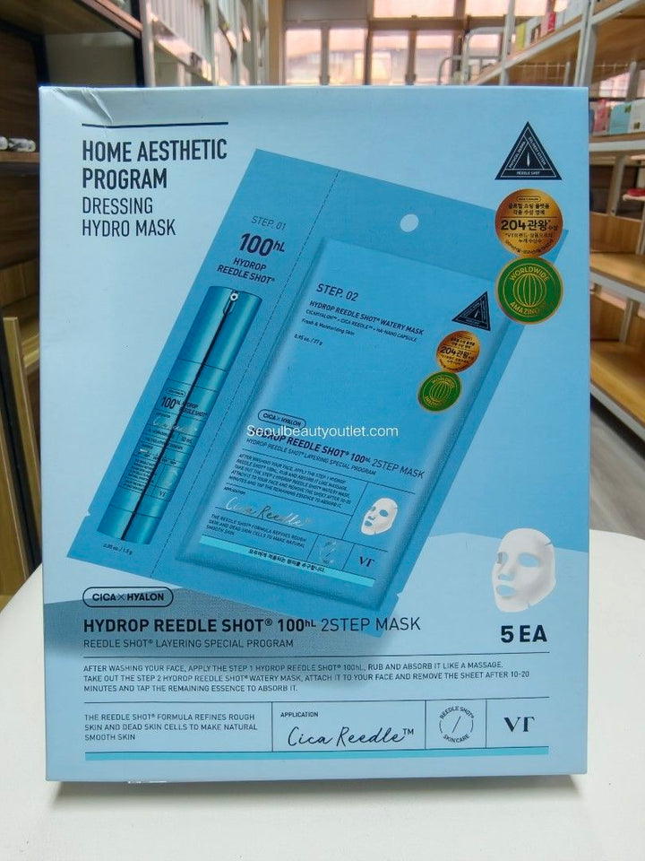 VT HYDROP REEDLE SHOT 100HL 2STEP MASK 韓國 原廠正貨