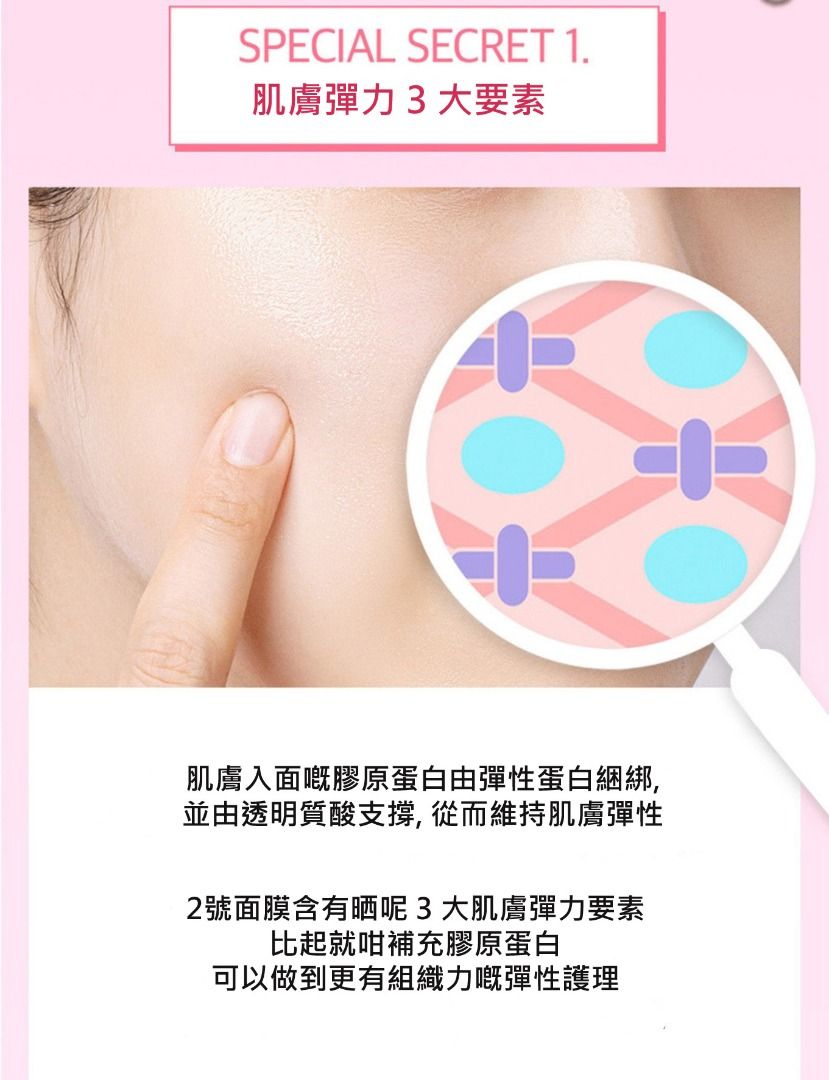 Numbuzin 2 Rose PDRN Collagen Plumping Sheet Mask 韓國 原廠正貨