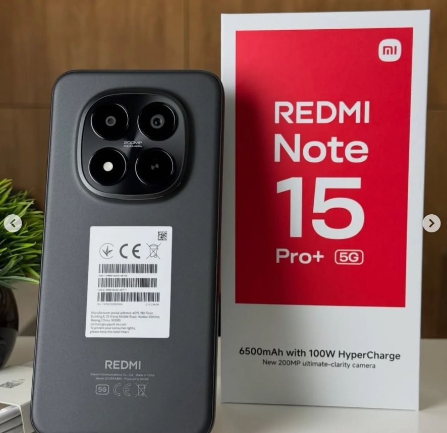 Redmi Note 15 Pro+ 5G Dual SIM + eSIM 256GB (12GB RAM) 國際版