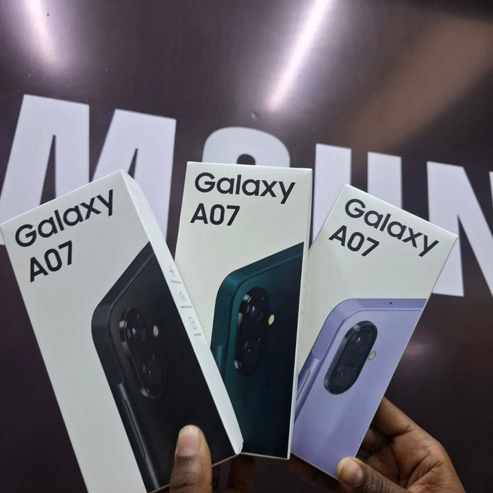 Samsung 三星 Galaxy A07 LTE/5G, 64GB/128GB, Black/Green/Light Violet 國際版