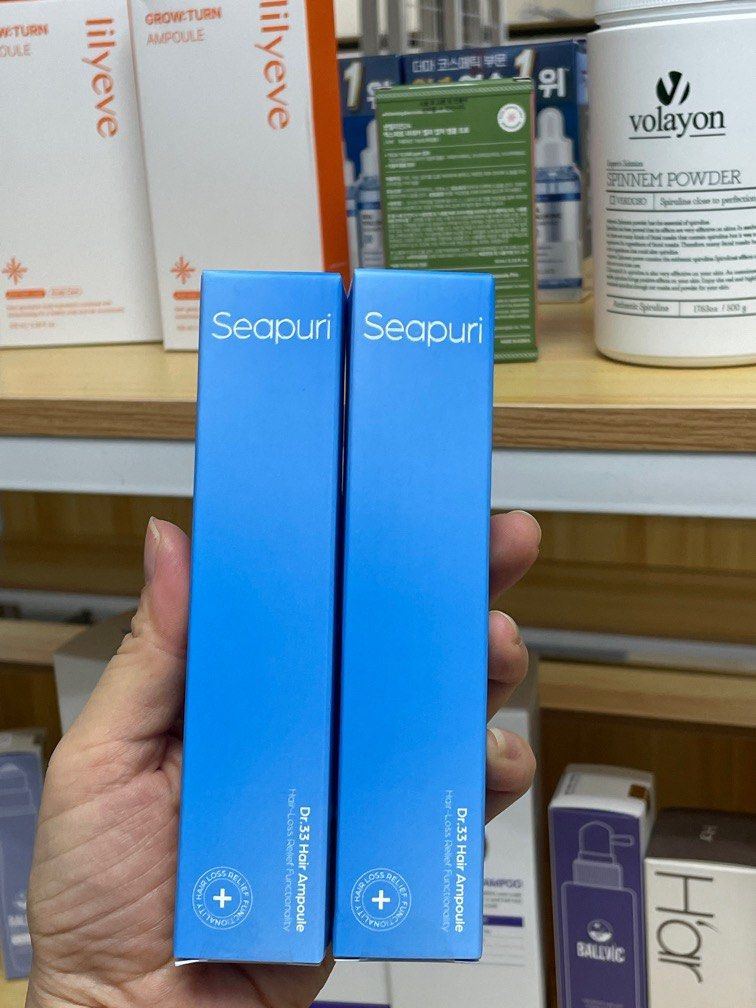 Seapuri Dr.33 Hair Ampoule