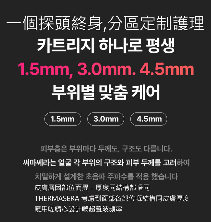THERMATHERA 韓國無限發數 HIFU 美容儀 (1發10點)!!