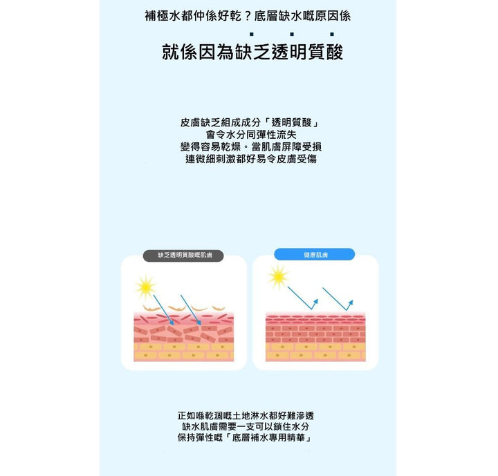 ✨現貨✨韓國 WELLAGE REAL HYALURONIC BLUE AMPOULE 100mm+75mm